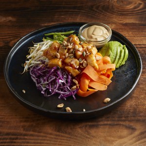 Poke Bowl: csirkés