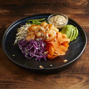 Poke Bowl: rákos  